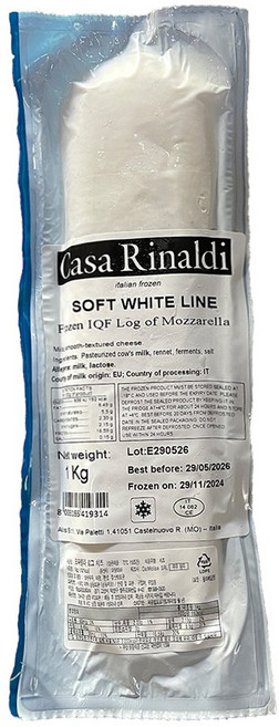 까사리날디 모짜렐라 블럭 로그 치즈 1kg 냉동, 1개