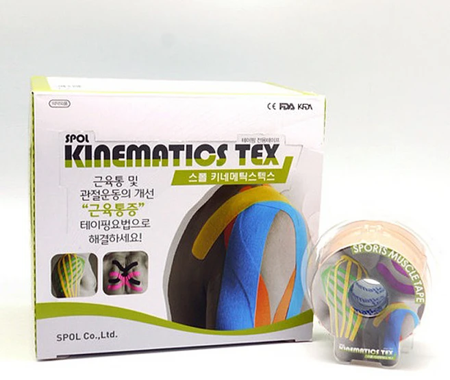에스피오엘 키네메틱스텍스 근육테이핑 테이프 5cm 6롤, 6개입, 1박스 - 쿠팡