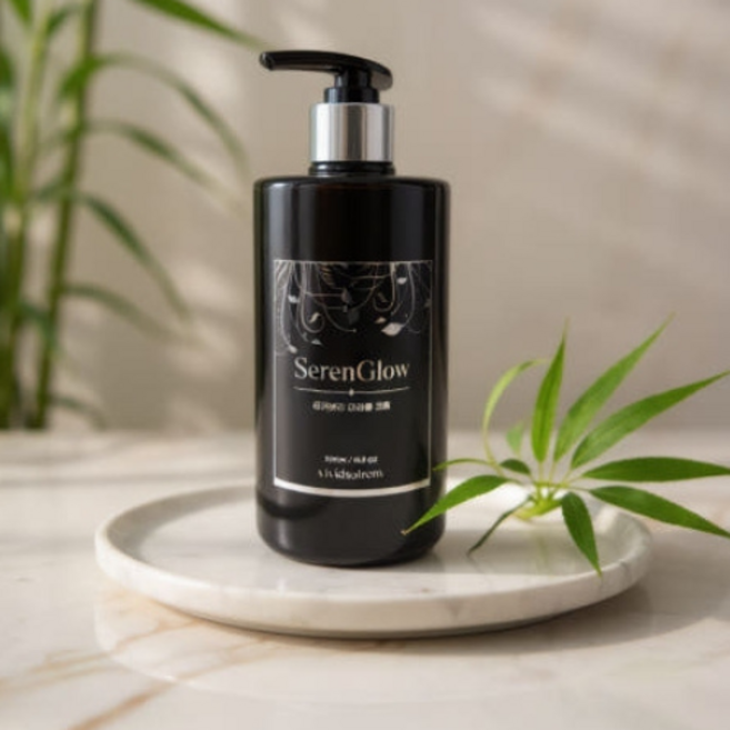 세렌글로우 리커버리 탄력 주름 미백 쿨마사지 셀룰라이트크림 히알루론산 대용량 바디크림, 3개, 500ml