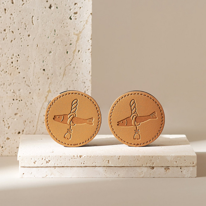 1+1 액막이 명태 차량용 방향제, 블랙체리, 1개