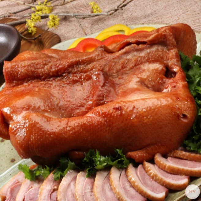 JC 프리미엄 무뼈 통 훈제오리 800g 오리슬라이스 오리고기 오리가슴살