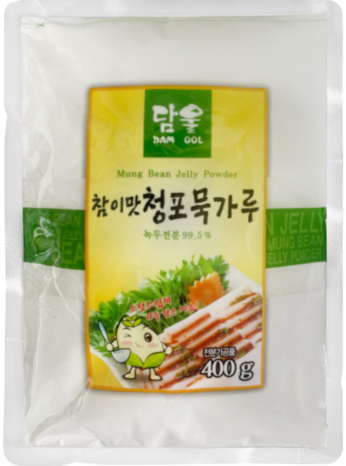 담울 참이맛 청포묵가루 400g, 400g × 1개, 1개