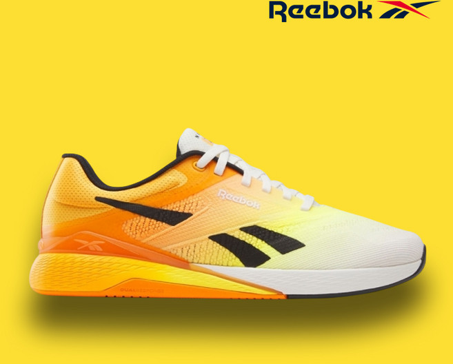 리복 나노 X5 오프 화이트 엘로우 오렌지 RESO5ET1UY2