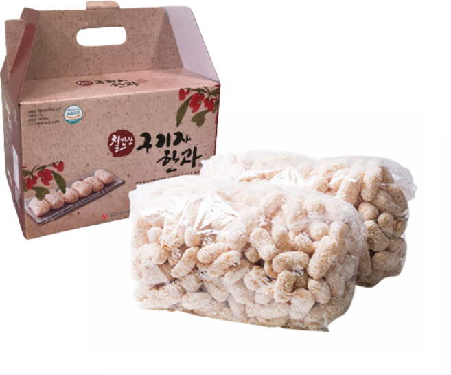 칠갑산구기자한과 1호(1kg) / 500g 2봉지, 1개, 1kg