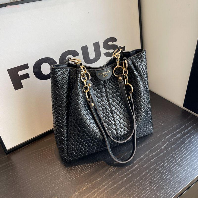 韓版編織托特包