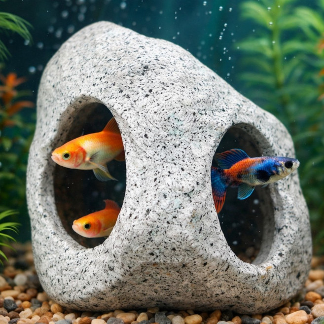 뮤젠트 수족관 산란장 은신처 어항꾸미기, 1개