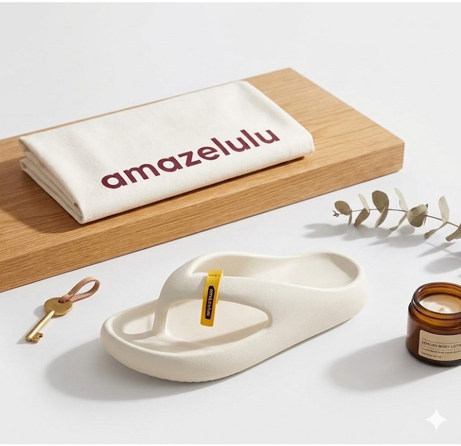 구름폭신 EVA 쪼리 슬리퍼 3.5cm 키높이 미끄럼방지