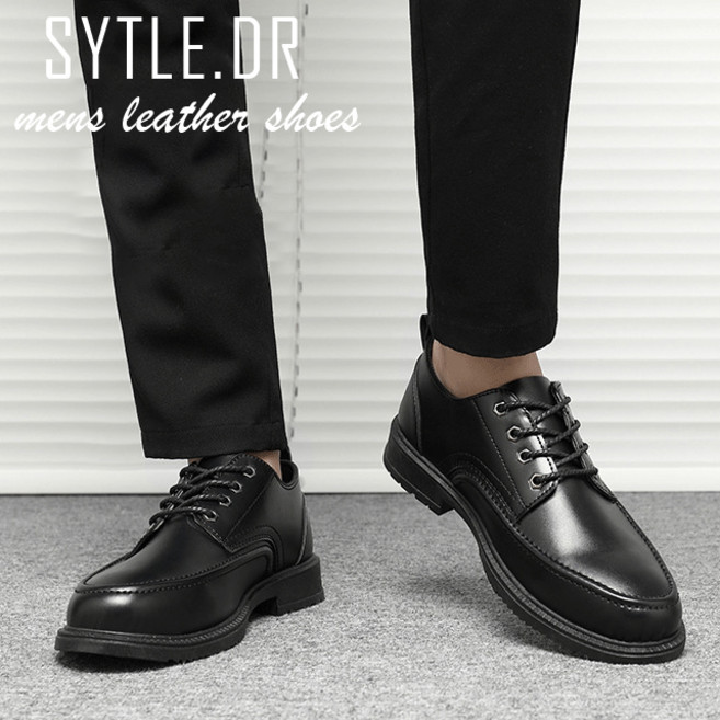 스타일닥터 남자 경량 편한 캐주얼화 키높이 무광 로퍼 구두 4cm XP629