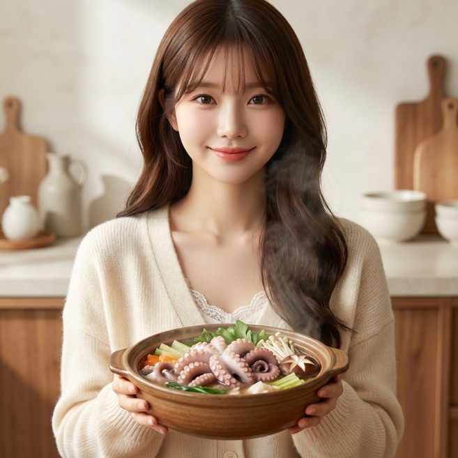 자연달력 국산 산지직송 생물 봄제철 알배기 쭈꾸미, 1박스, 1kg (71~12미)