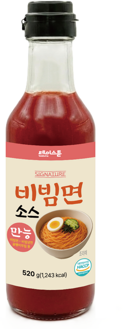 테이스튠 시그니처 만능 비빔면소스, 1개, 520g