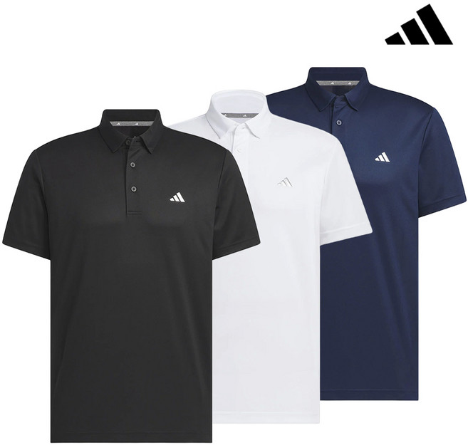 (신상품) 아디다스 골프 반팔티 기능성 원단