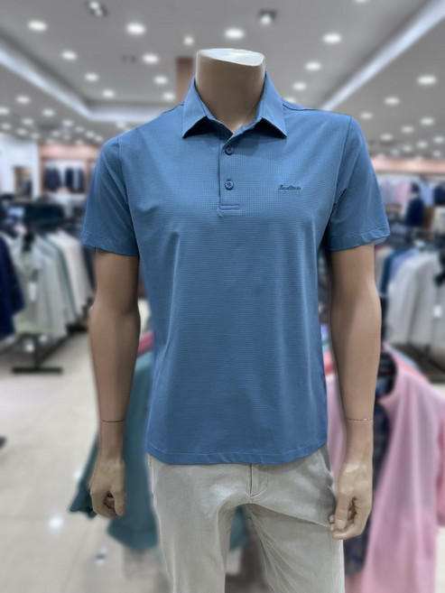 인디안웰메이드 남성 여름 일반핏 쾌적하고 신축성 좋은 반팔 티셔츠 4 M 2419