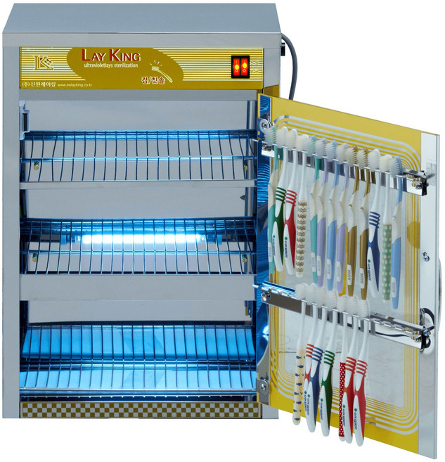 신원레이킹 칫솔소독기 자외선 살균기 30인용 유치원 학교 어린이집 회사 SW-30