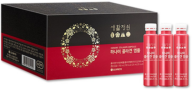 생활정원 하나미 콜라켄 앰플, 700ml, 1개