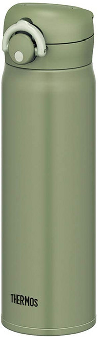 써모스 텀블러 보온병 보냉병 카키 500ml, 1개