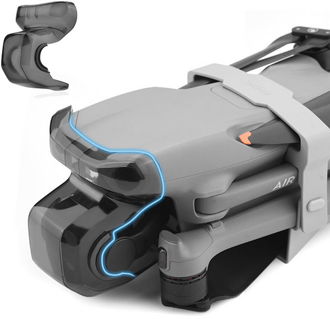 DJI AIR 3 짐벌 카메라 보호 커버 렌즈 가드 일체형 보호캡 드론 액세서리, 1개