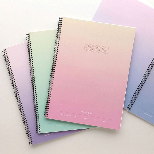 핑크풋 1500 별빛 원고지노트, 색상랜덤