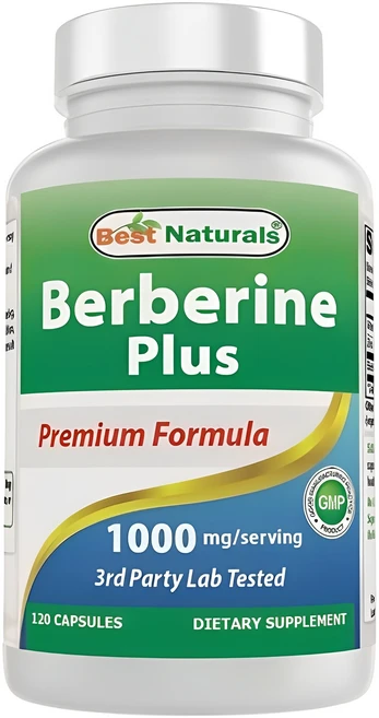 베르베린 플러스 1000mg 캡슐 120정, 1개 - 쿠팡