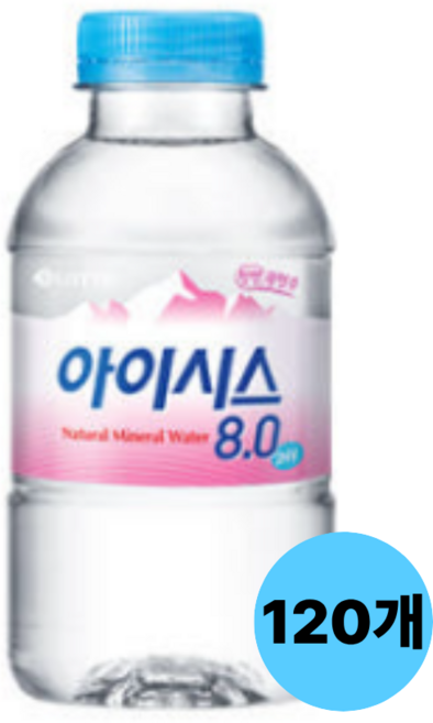 아이시스 생수 무라벨, 200ml, 120개