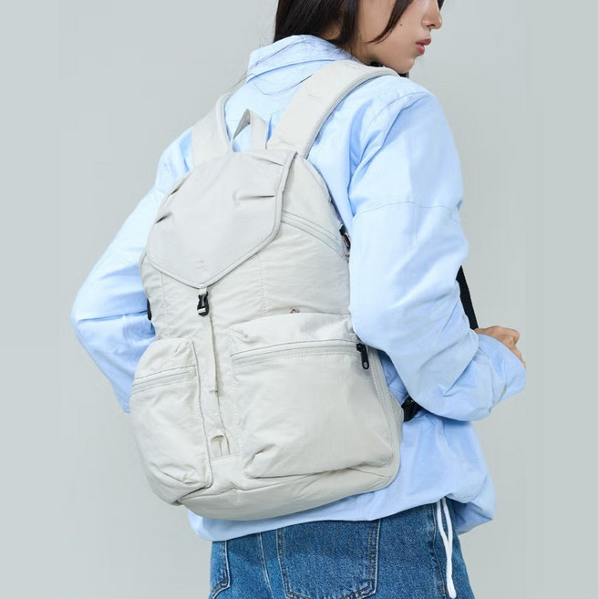 Branden 防盜後背包Plus SAFEPLUS 多隔層設計, 暖灰色(後背包PLUS)