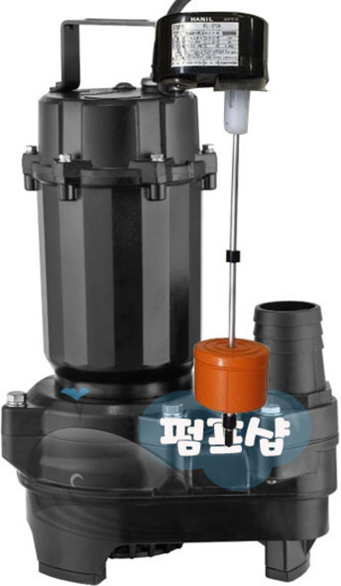 펌프샵 한일펌프 IPV-417HC-NFL 1/2마력 수직자동 오배수 수중펌프, IPV-417HC-NFL(수직자동), 1개