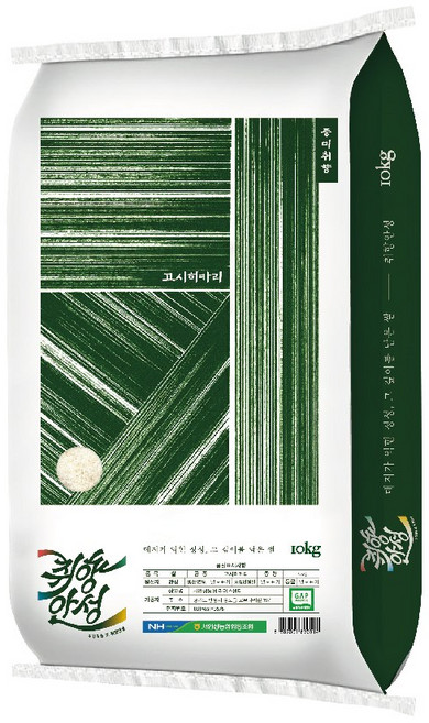 25년 서안성농협 고시히카리 10kg 특등급 당일도정 단일품종, 1개