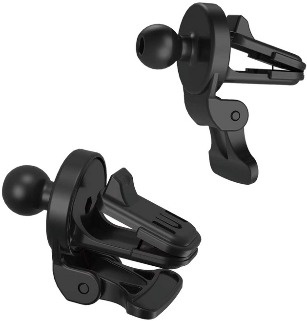 토스) 차량 거치대 핸드폰 마운트 호환용 송풍구 볼지름 17mm 호환성 TOS-A-P1, (토스)송풍구용 거치대 마운트, 1개