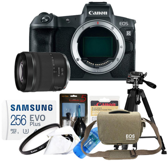 캐논 EOS R+24-105mm F4-7.1 IS STM+메모리포함 8종 악세사리 패키지/컬스, 256G