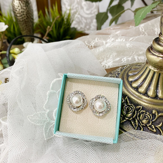 차렌시아 혼주 귀걸이 한복에 어울리는 진주 귀찌