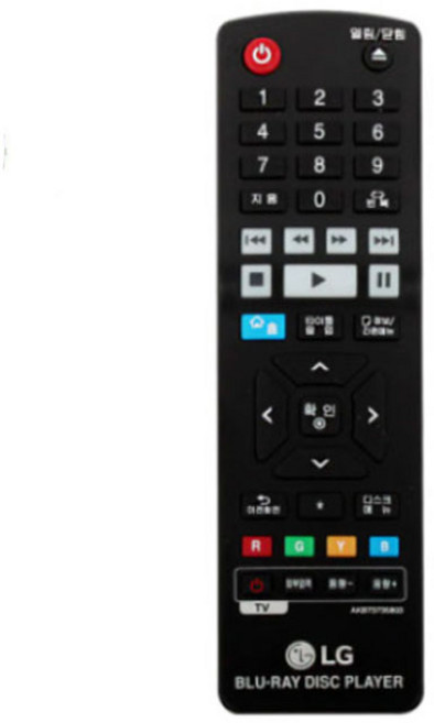 LG 정품 UBK80 블루레이 플레이어 리모콘, LG UBK80 블루레이 플레이어 리모콘 당일배송264, 1개