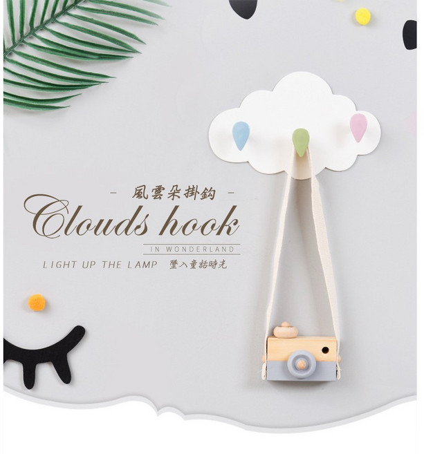 風雲朵掛鉤 門後掛鉤 收納 掛鉤 無痕, 1個