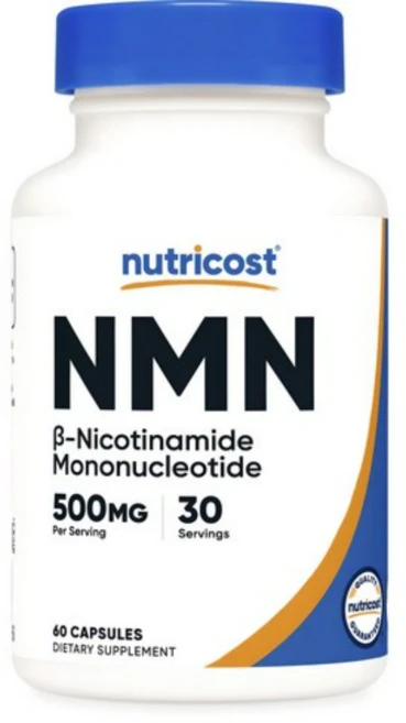 뉴트리코스트 NMN 500mg 캡슐, 60개입, 1개, 60정 - 쿠팡