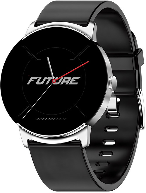 스마트워치 스포츠시계 심박수/발열체크/혈당/혈압측정/NFC 47mm, 블랙 B