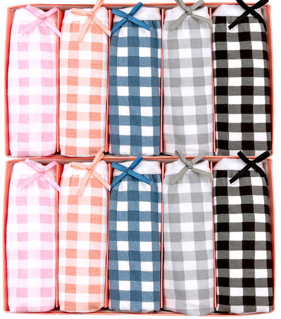 엘에이스 여성 미디스판 요일팬티 10종 세트 07640