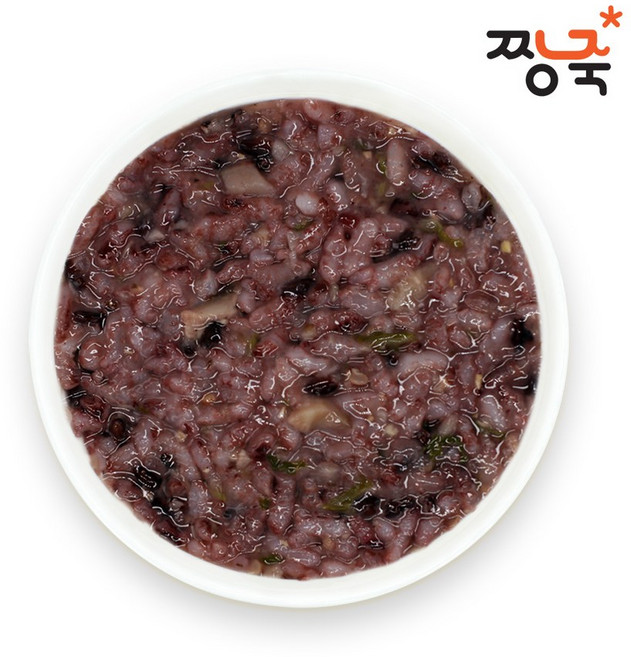 짱죽 12+2 이유식 3단계 진밥, 진밥-405.건표고흑미진밥, 200g, 1개