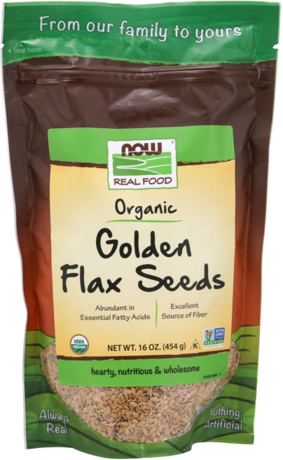 나우푸드 골든 플랙 씨드, 454g, 1개 - 쿠팡