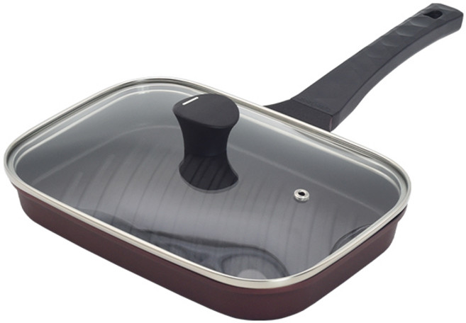 피오르 피쉬 그릴팬 IH_퀸센스 265*185 생선구이 양면팬 고기굽는 삼겹살, 1개, 단품