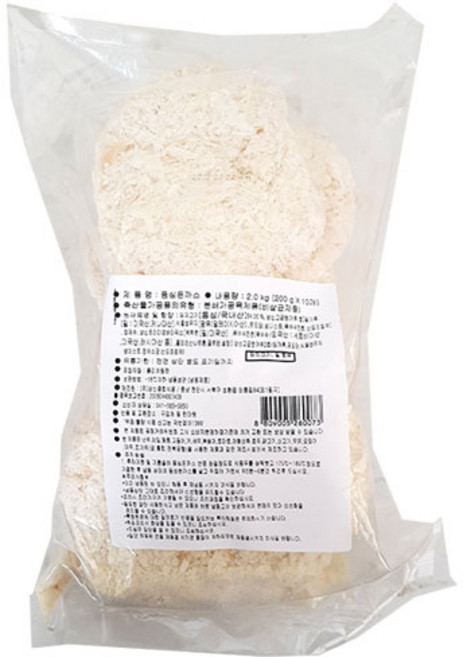 (냉동)상신 등심돈까스 2kg, 1개