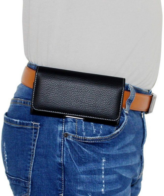 허리띠 안경집 돋보기 벨트 안경 착용 가로형 수납 벨트집