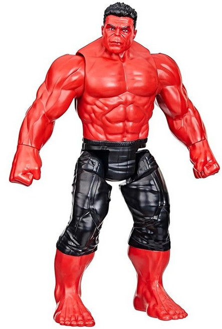 하즈브로 HASBRO MARVEL 마블 스튜디오 캡틴 아메리카 브레이브 뉴 월드 타이탄 영웅 시리즈 12 인치 30cm 레드 헐크 액션 피규어 슈퍼 히어로 장난감 대상 연령, 1개