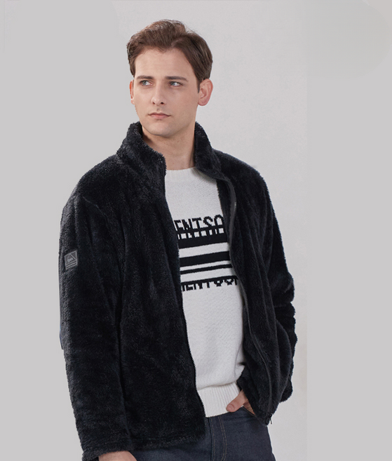 이엑스알 남성 보아 후리스 집업 자켓 간절기 가볍고 따뜻한