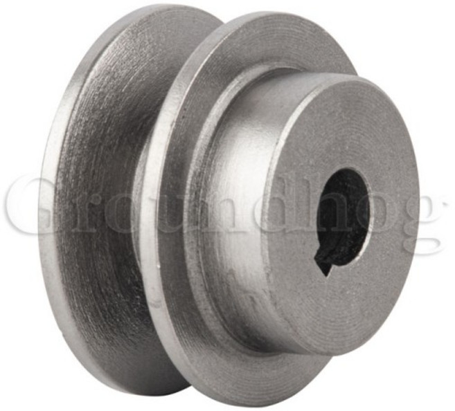 새로운 V-벨트 풀리 직경 50-100mm 두꺼운 단일 슬롯 A 유형 주철 휠 전동 공구 액세서리 ﻿, 02 70mm, 05 22mm, 1개