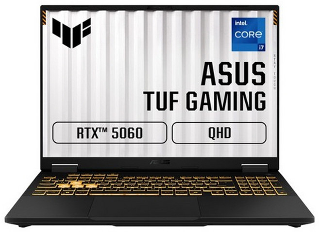 에이수스 2026 TUF 게이밍 F16 코어i7 인텔 14세대 지포스 RTX 5060, 예거 그레이, FX608JMI-QT275, 1TB, 16GB, 윈도우 11 프로
