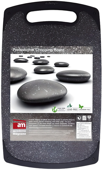 am 이탈리아 스톤 양면 도마, 혼합색상, 1개