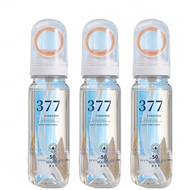 [1+2] 377 썬스프레이 미백 워터프루프 미스트 선크림 얼굴용, 9세트