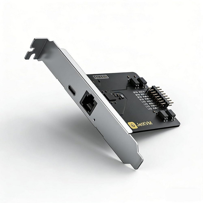 BitPC 오픈 소스 IP KVM 스위치 JetKVM 연장 포트 ATX 연장 보드