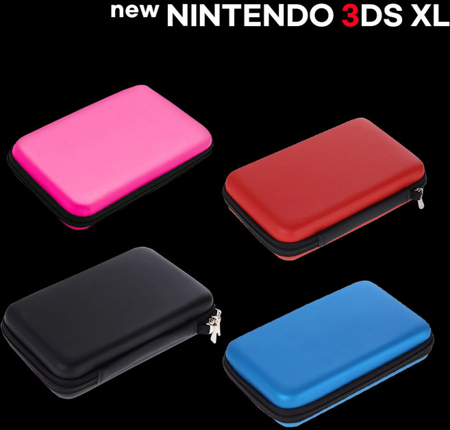 뉴큰다수 new 3DS XL nintendo 파우치, 1개, 블루 (125-3005)
