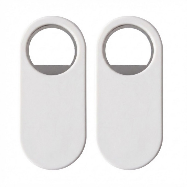 진우 자석 오프너 병따개 감성 인테리어 소품 주방 맥주 홈바 캠핑용, 2개, 화이트