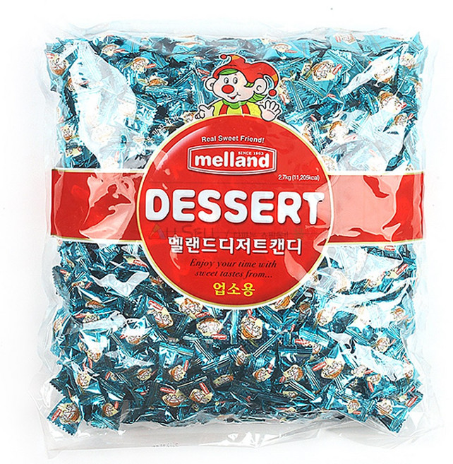 멜랜드 요구르트맛 캔디 부드럽고 달콤한 사탕 대용량 업소용, 2.3kg, 1개