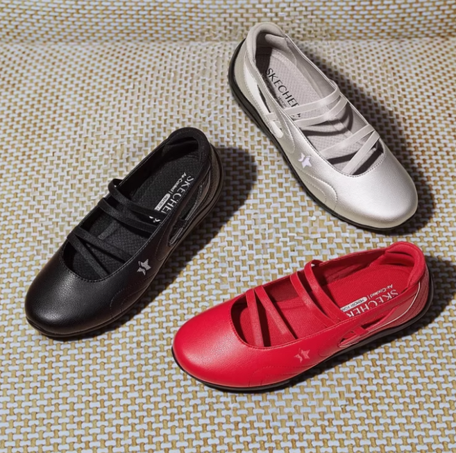[S]스케쳐스 여성용Skechers 26년 여름 탄력 AIR메모리폼깔창 메리제인 초경량 캐주얼 슬립온